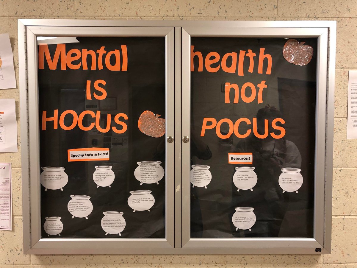 just a quick reminder that mental is hocus health not pocus