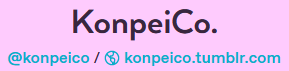 KonpeiCo's tweet photo. If you want to know where else to find us, https://t.co/0q0mH9TM6Q aside! https://t.co/H2IccHMDJy