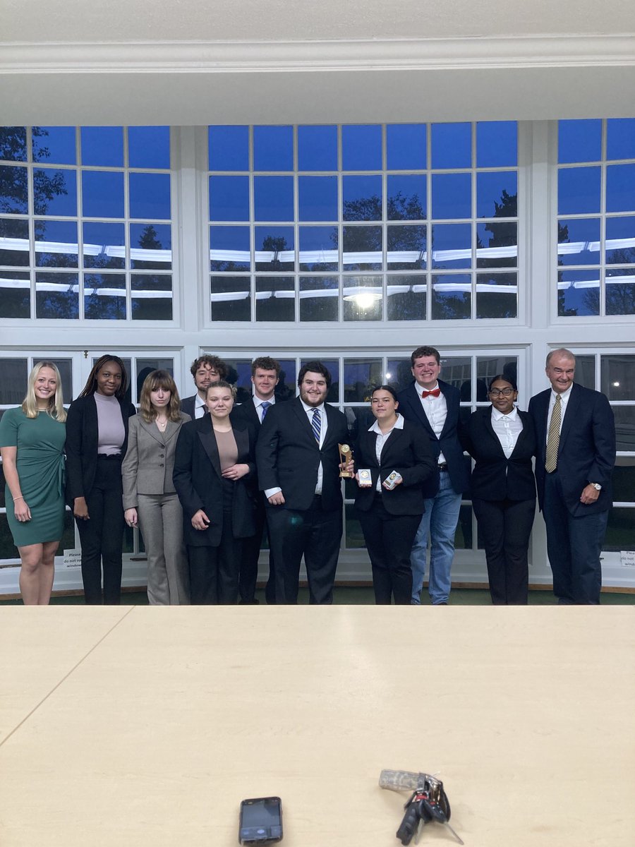 Juniata B takes home a trophy at the Dickinson Red Devil Tournament with a fifth place finish!