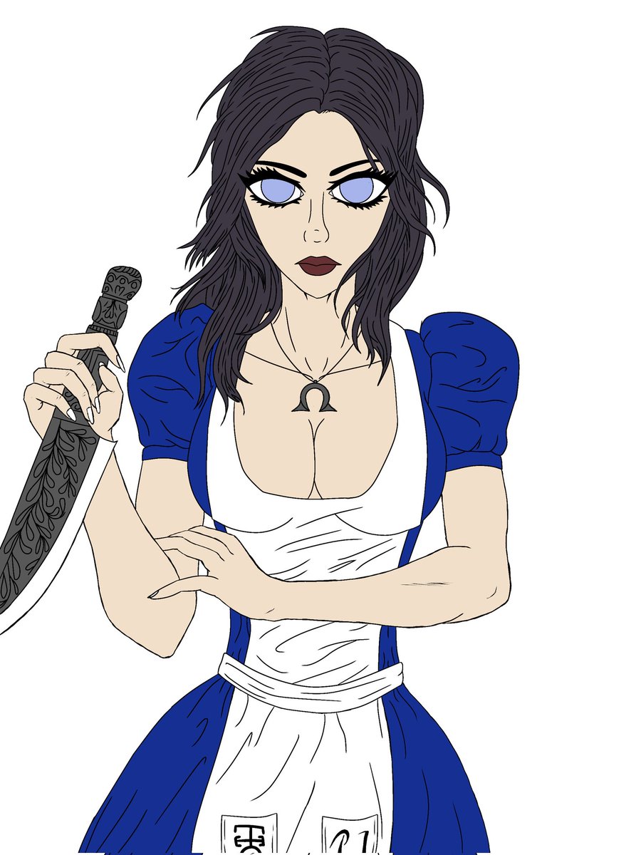 Musaddict3407's tweet photo. WIP Alice https://t.co/6aqhoOkrAB