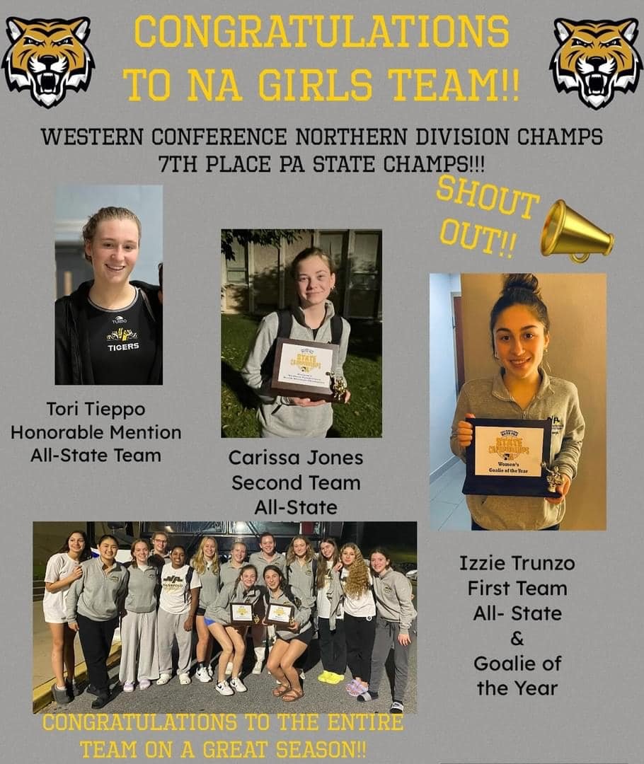 Girls Water Polo Recap: <a href="/WaterPoloTiger/">Tiger Water Polo</a> takes 7th place at state championships, finishes season as Western Conference North Division champs.

🔗- athletics.northallegheny.org/news/lady-tige…
