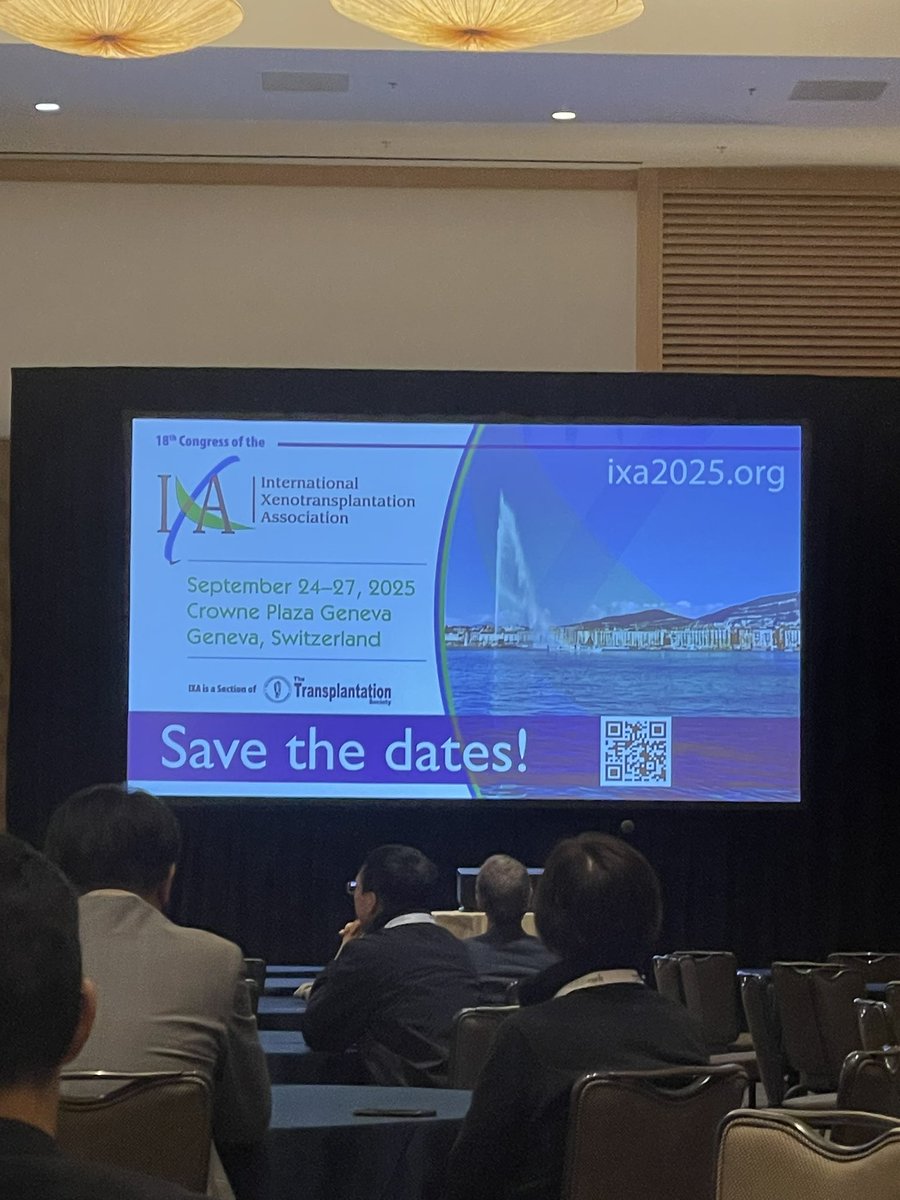 IXAYIC's tweet image. Mark your calendars for the next #international #xenotransplantation #association meeting in #Geneva in 2025! Exciting times ahead – can't wait to see you there! 🗓️🤝 #SaveTheDate #PigsAreFlying