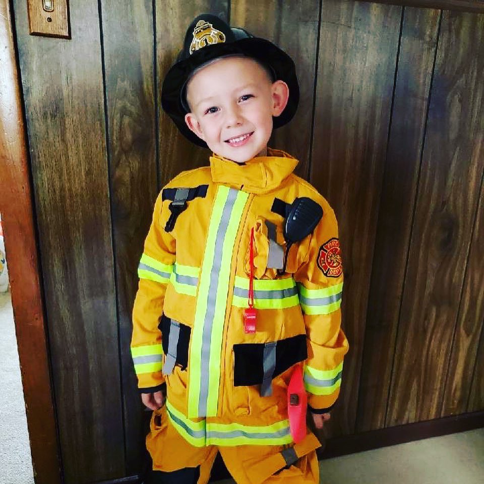 Congratulations to Jackson Cleary who won the Junior Firefighter Gear giveaway! Glad to support the open house!