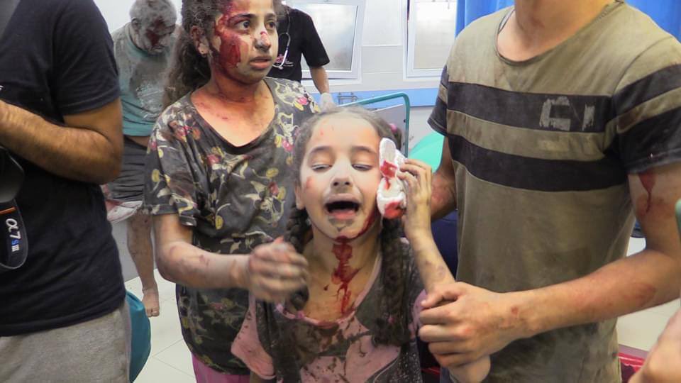 Stop the lsraeli war on Gaza’s children.