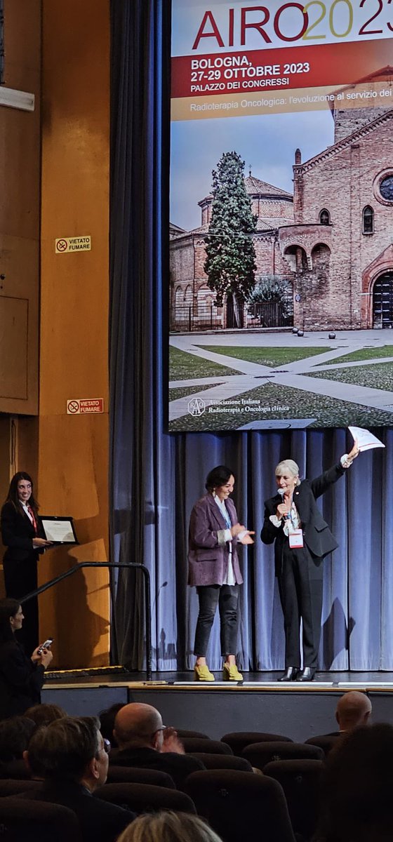 CamiSatragno's tweet photo. Proud to have presented the results of our work “HOPE to be PAST”, thanks to each of you for the support and scientific contributions! 
We're a great team!
The best scientific work, oral presentation of #AIRO2023 #paediatric #CancerResearch https://t.co/jrQbU00GZi