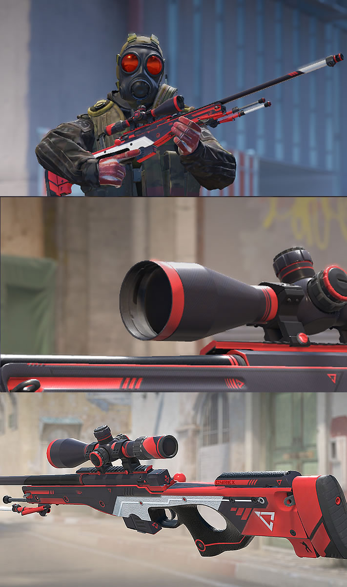 Nextgenz_cyril's tweet photo. [remake skin] AWP | Cyrex for @CounterStrike #cs2 #cs2skin https://t.co/7wZdYdlQeS