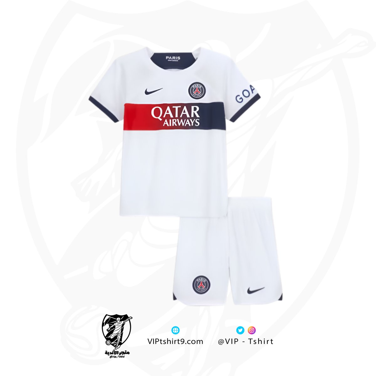 - طقم ولادي باريس الاحتياط
- امكانية طباعة اسمك و رقمك المفضل
- امكانية طباعة شعارات الابطال على الكتف
- المقاسات : من عمر سنة الى 14 سنة

- رابط الطلب من الموقع :
2u.pw/2ZJPRpz

👏🏻لا تنسى اضافة كوبون الخصم : T10

⁧#متجر_الاندية⁩