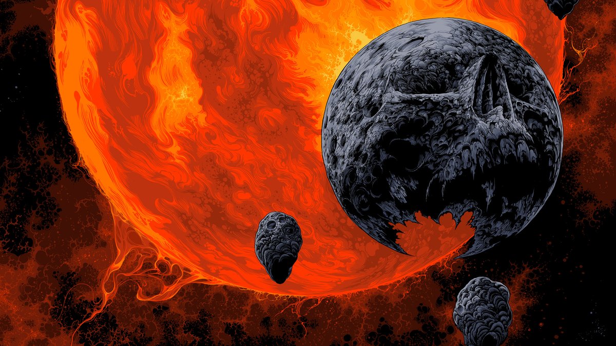 NASAExoplanets's tweet image. From black holes to cosmic cemeteries to Zombie Words, we live in a Galaxy of Horrors.☠️ Visit some of the most terrifying corners of our universe and pick up some digital flair to enhance your online vibe. go.nasa.gov/3tLBCcW