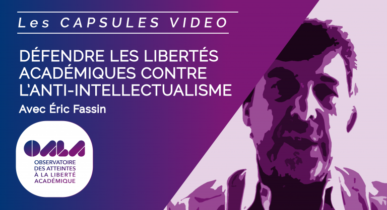 afspinfos's tweet photo. #LibertéAcadémique #ESR #SHS  
Octobre 2023 // Nouvelle capsule video de l'OALA !   
👉 Défendre les libertés académiques contre l’anti-intellectualisme
Avec @EricFassin, professeur de sociologie @UnivParis8 
https://t.co/HFz7bsCUoc https://t.co/sJewbZxO9q