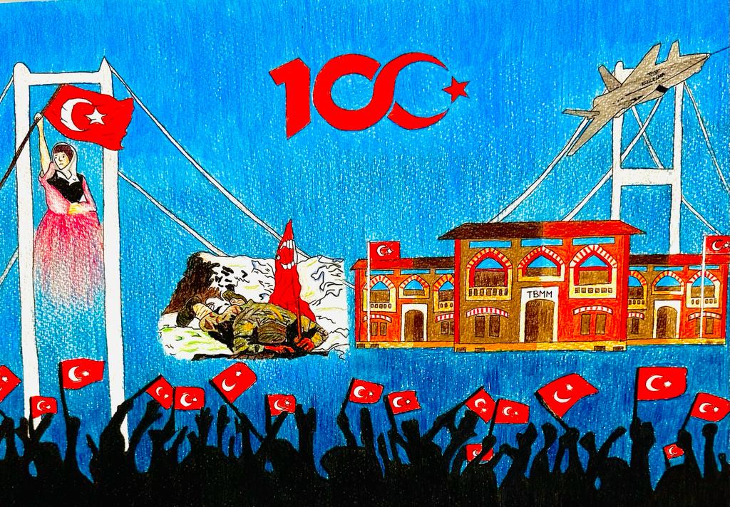 "Cumhuriyetimizin 100.yılı etkinlikleri çerçevesinde İlimizde düzenlenen Resim yarışmasında öğrencimiz Rana BARAN'ın çizdiği resim Konya 2.si oldu. Öğrencimiz Rana BARAN'ı ve Danışman Öğretmeni Fatma Nur TOPÇU'yu tebrik ederiz."
<a href="/aselsan_konya/">Aselsan Konya</a> 
<a href="/konyamem/">Konya İl MEM</a>