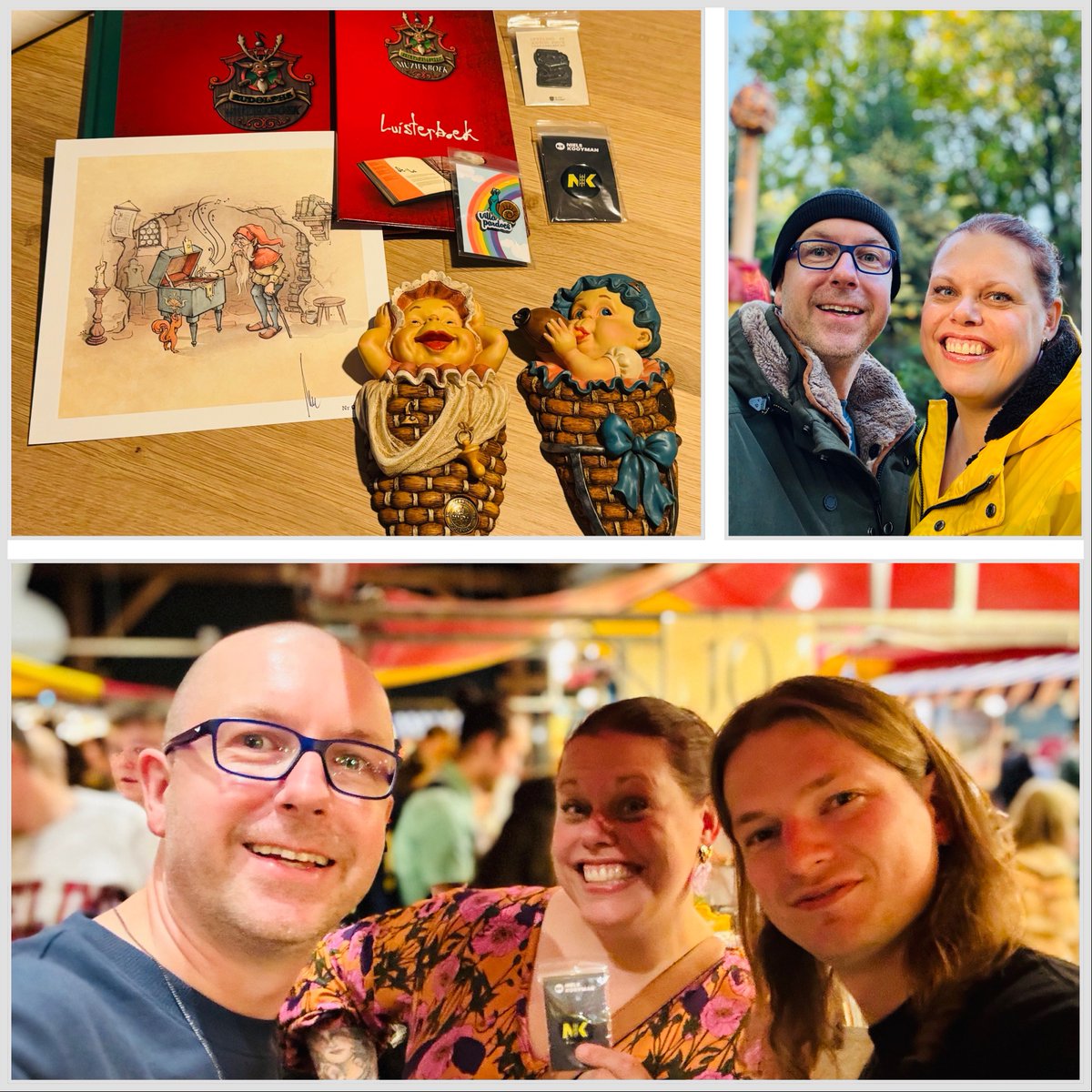 En vandaag ook een ontzettend leuke middag gehad op de Anton Pieck / Efteling verzamelbeurs! 👌🏻 Goed georganiseerd door de heren van de <a href="/vijfzintuigen/">De Vijf Zintuigen</a> ✨Daarna nog even rondje park 😉🌤️