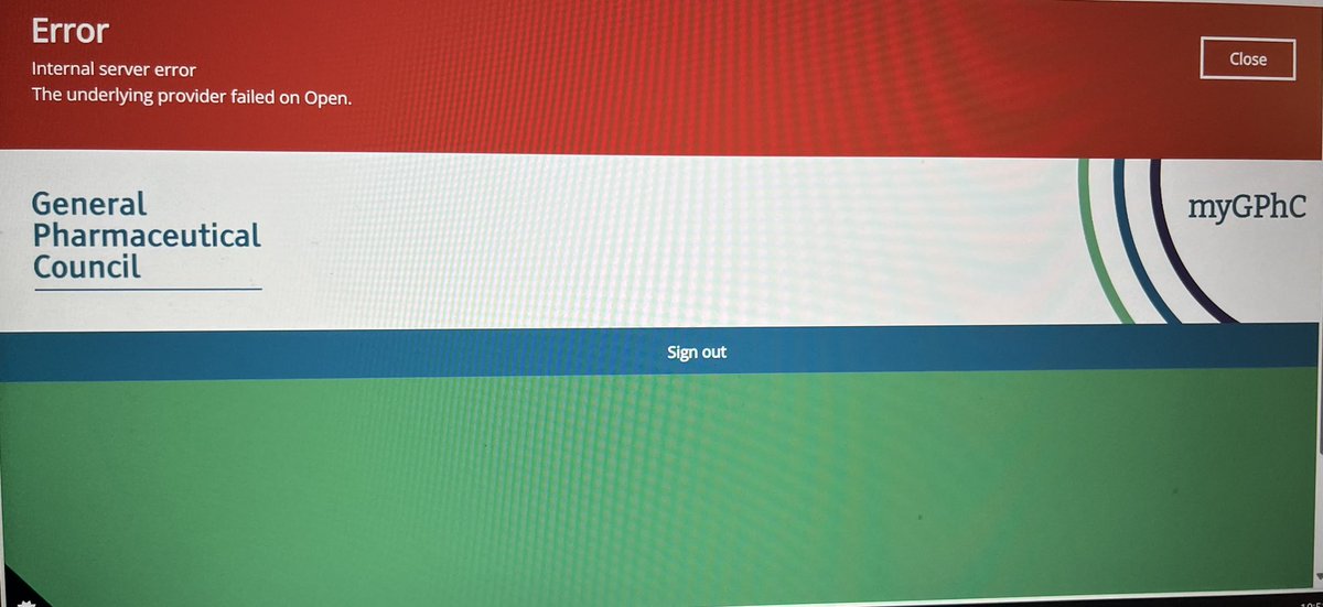 jenmack3's tweet photo. Anyone else having issues accessing @TheGPhC myGPhC site for finalising revalidation and renewing for the next year? Been trying all day but not able to access https://t.co/vT0Q3dUZvw
