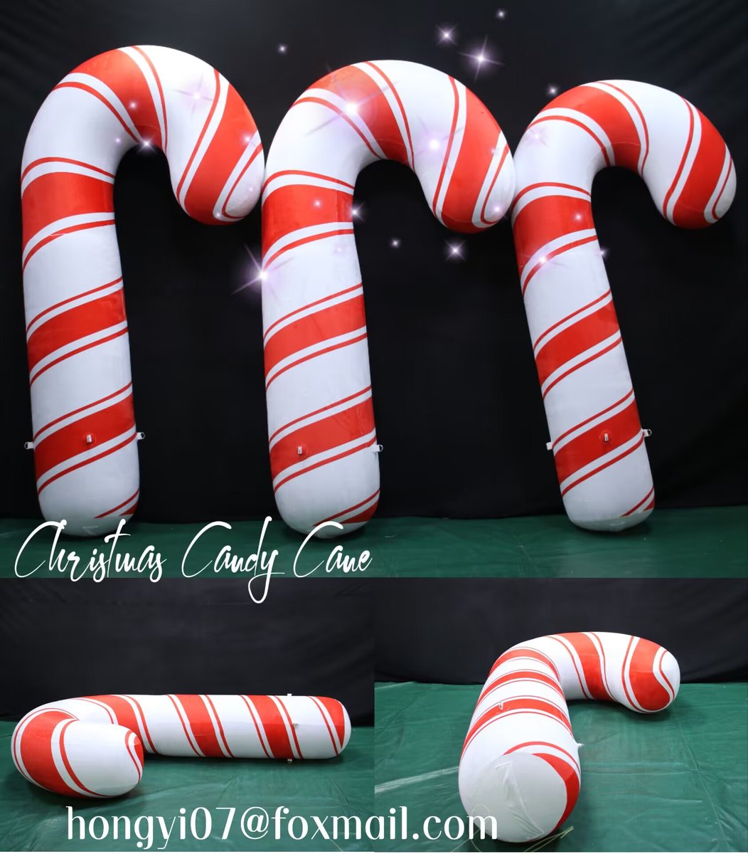Kristalyn_Wu's tweet photo. Inflatable candy cane with furry cover for Christmas decoration🧑🎄
Email:hongyi07@foxmail.com
#Christmas #candycane #InflatableCandy #squeakySaturday #inflatableballoon https://t.co/iboZI0YgBF