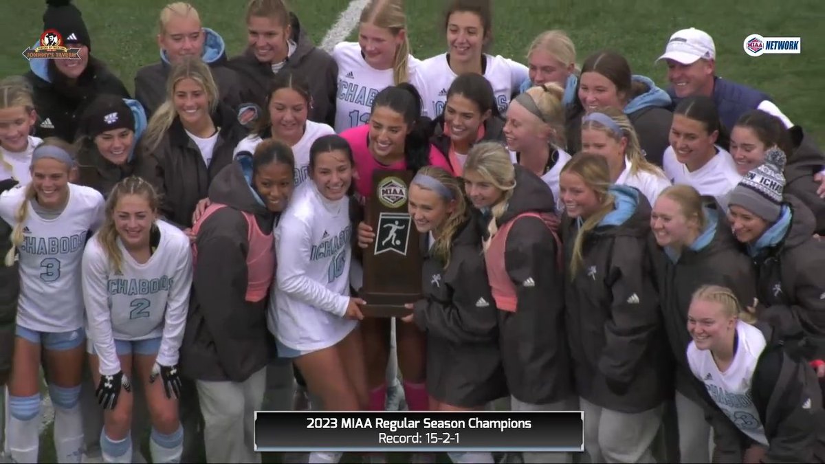 CHAMPS!

Washburn soccer hoist the MIAA Regular Season Title.
<a href="/wusports/">Washburn Athletics</a> <a href="/IchabodWSOC/">Washburn Soccer</a>