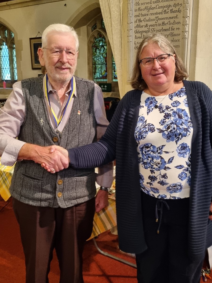 Newbury #Rotary surprised #Burghclere Parish Councillor Bob Hills with Rotary’s highest community award – the Paul Harris Fellowship.

Octogenarian Bob was formally recognised for his long standing, dedicated support and service to the Burghclere community.