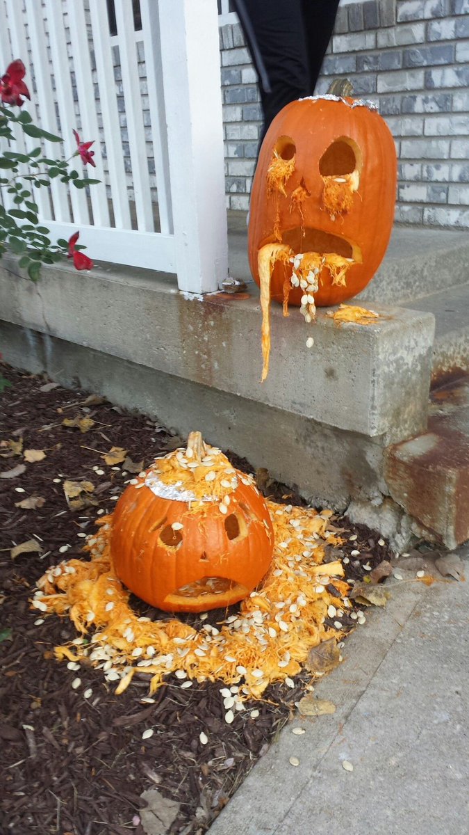 IgnitedSavior's tweet photo. ͏ ͏ ͏

          He . . . may of gone overboard in the creative department for his own pumpkin carvings . . . which was an accurate representation of when he drinks .

          #𝑭𝑬𝑨𝑹𝑷𝑰𝑬𝑪𝑬 🎃

 ͏ https://t.co/PuoOmzWGQG