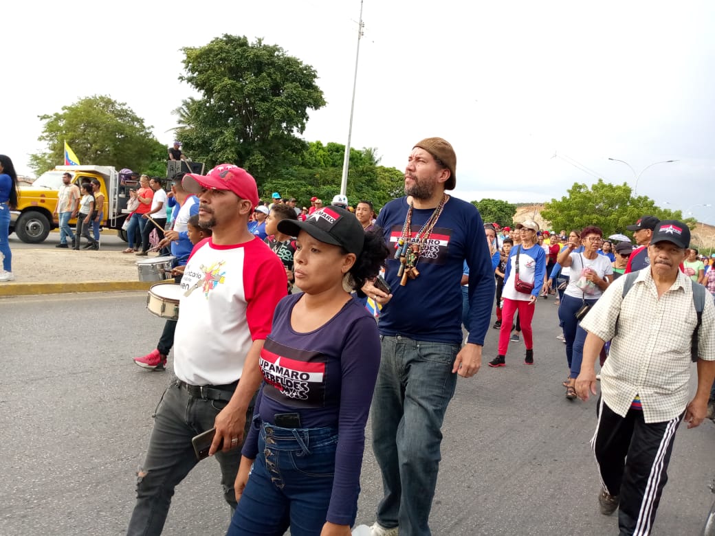 Marchamos junto al pueblo para vencer cualquier batalla y en cualquier espacio; somos un pueblo rebelde en defensa de nuestra patria.

@TupamaroMRT Mpio. <a href="/SucreMunMRT/">SucreMunMRT</a> Edo. <a href="/Sucre_MRT/">Sucre_MRT</a> apoyando a <a href="/NicolasMaduro/">Nicolás Maduro</a>

#PasiónYEsfuerzo
#Tupamaro19AñosDeRebeldía