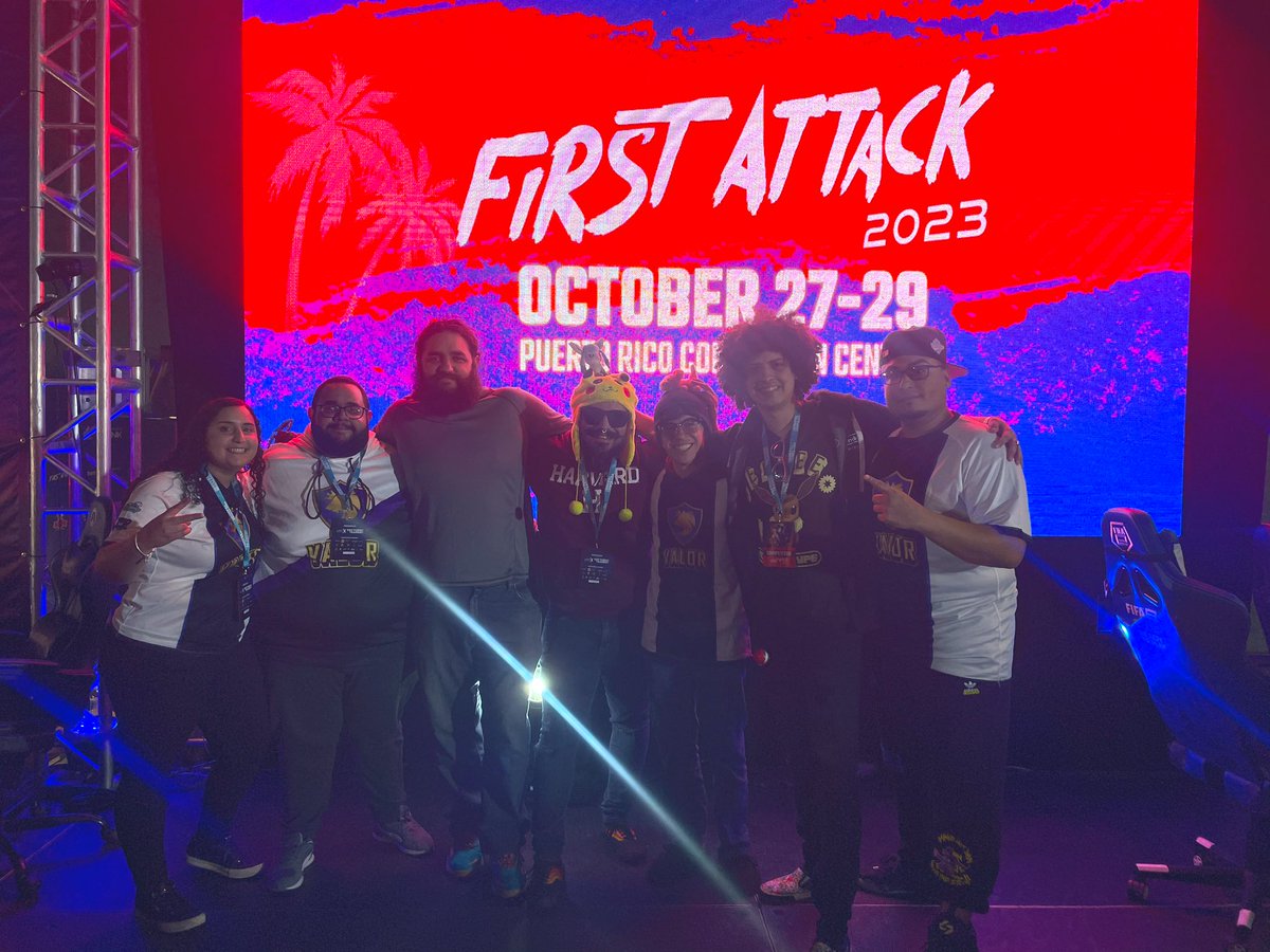 ValorGamingOrg's tweet photo. ARCEUS ASYLUM DOES IT! 3-0 IN THE FINALS TO BECOME THE PUERTO RICO #PokemonUnite @FirstAttackPR CHAMPIONS! The #ValorPride representing the org at the highest level. This is only the beginning. 2024, here we come 🦁💜 https://t.co/I421ojqCPz