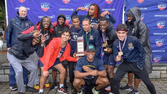 A little 🌧️won’t stop our @QCC_CUNY Men’s X-Country Tigers! Congrats on bring home the @cunyac Championship! 

@qcc_athletics 🐅

#GoTigers #QCC #QCCProud #CUNY #TheCityPlaysHere