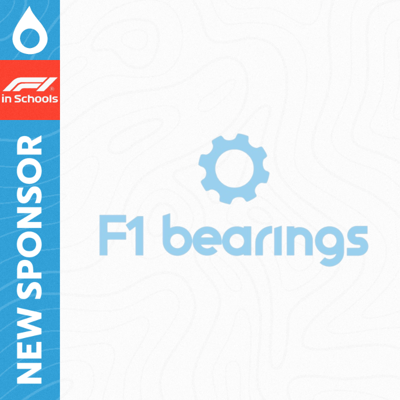 DROPLARacing's tweet photo. 🆕 Sponsor Announcement 🆕

We are pleased to announce @F1Bearings, The Internet's Favourite Bearings &amp; Gear Brand, as DROPLA's newest sponsor for the 2023/24 F1 in Schools season.

#DROPLA | @F1Bearings