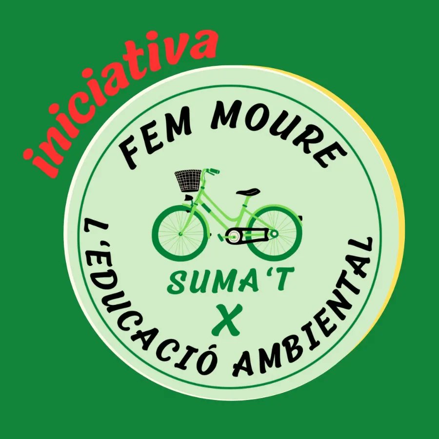 Nous objectius en camí🎯
Treballar per l'educació viària i ambiental (EVA)🚴🚶‍♀️🌍
Apropar els coneixements dels beneficis de la mobilitat activa i sostenible pel medi ambient♻️ Descobrir el nostre entorn urbà i  natural a cops de pedals🚴
#femmoureEA
#educacióambiental