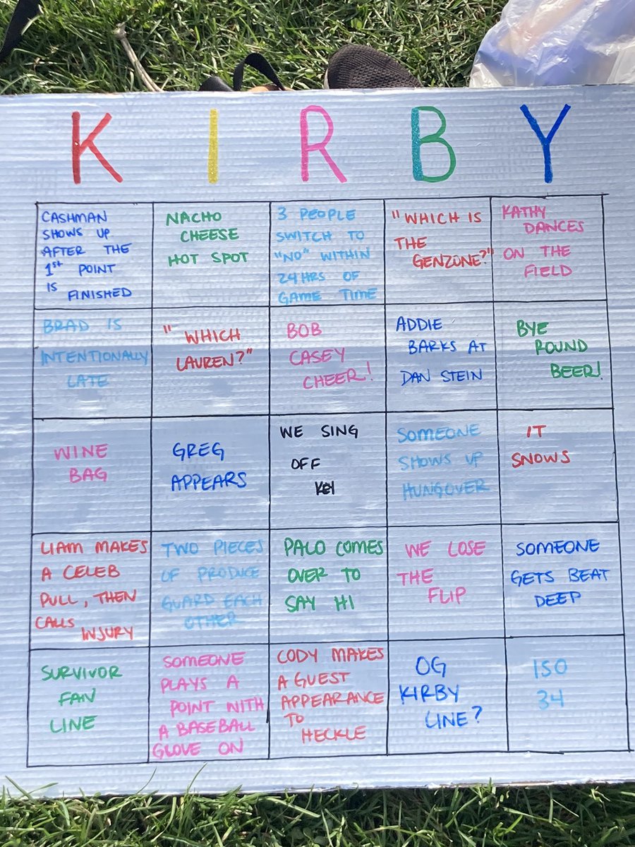 KirbyHuckit's tweet photo. Quarterfinals today! Get ready to play Kirby bingo! https://t.co/vHYvZUih30
