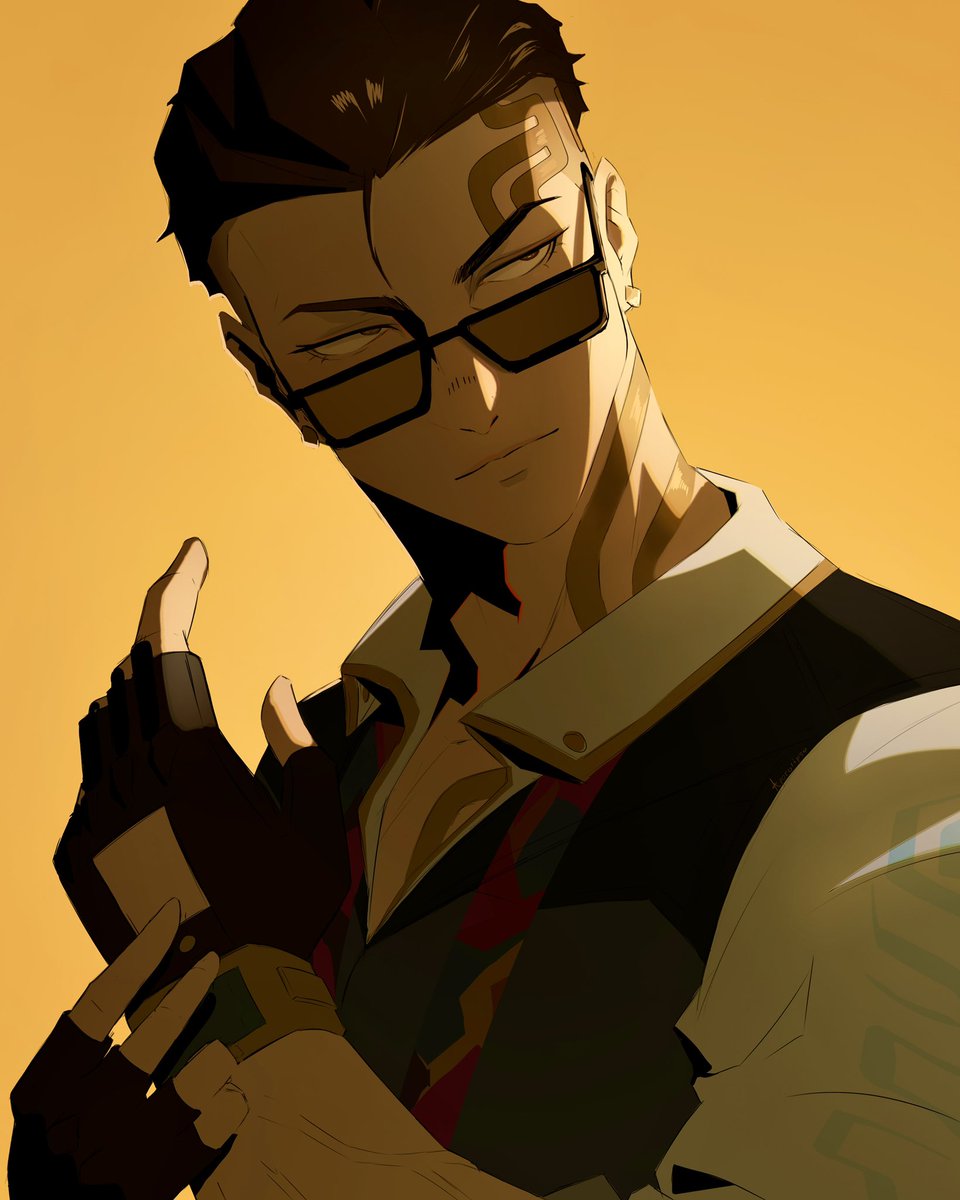 My friend likes Chamber so I drew Chamber👍 #valorant #valorantChamber