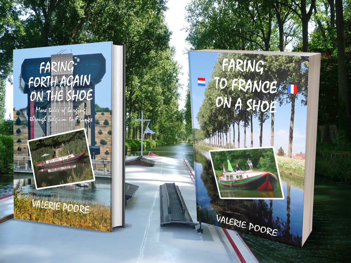 Join me on my watery adventures through Belgium and France. Experience the joy of a barge holiday without leaving your armchair. 'It was easy to imagine that I was with Val and her partner, Koos'. #welovememoirs mybook.to/FaringToFrance mybook.to/FaringForthAga…