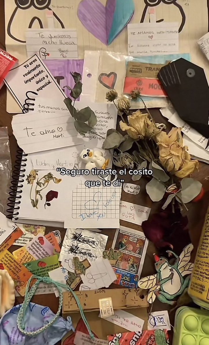 habrán pasado muchas cosas pero soy esa persona que guarda TODO