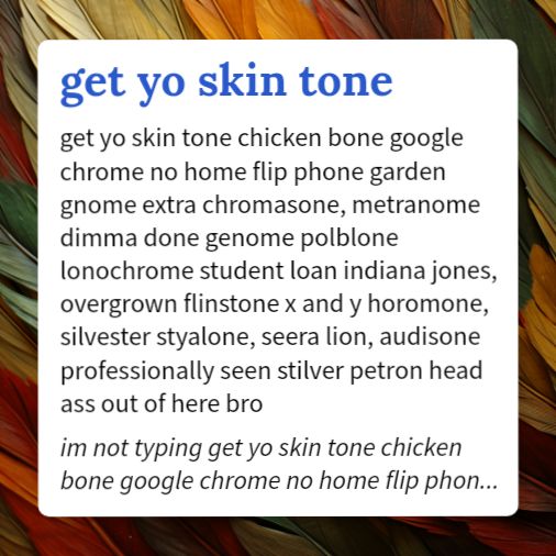 get yo skin tone - buff.ly/3tSe5qS