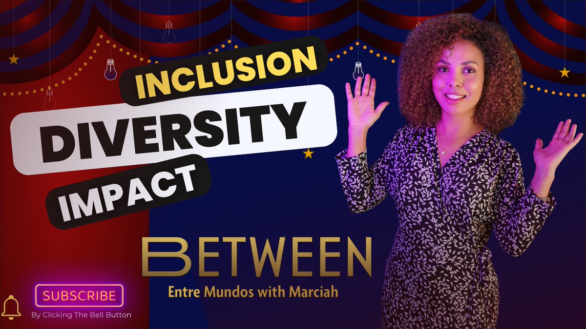 🎥 NEW VIDEO LIVE! Explore the transformative power of diversity in the audiovisual industry with me. Authentic storytelling, global appeal, and a future vision. 

Watch now: youtu.be/uPiD5MUFEXU

#Diversity #Inclusion #Storytelling #BetweenEntreMundosWithMarciah