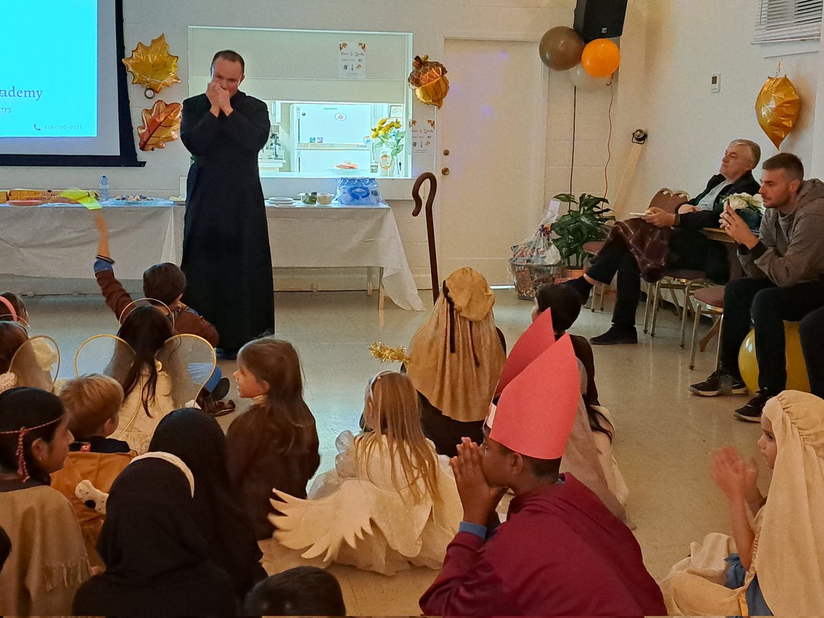 Paolandrea122's tweet photo. Thanks, Father Jerek, for putting such a fun performance 👏 MBCA All Saints Dance-A-Thon https://t.co/oW93dvMxTV