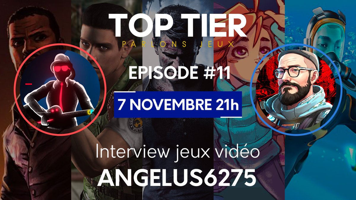Les copains ! J'ai tellement hâte !
C'est avec joie qu'on sera présent chez notre amie <a href="/JessBond_/">Jess Bond</a> pour la prochaine émission de TOP TIER. Je vous attends donc mardi 7 novembre 21H00 sur sa chaine pour de jolies confessions. Ca va être drôle et beau !

twitch.tv/jessbond