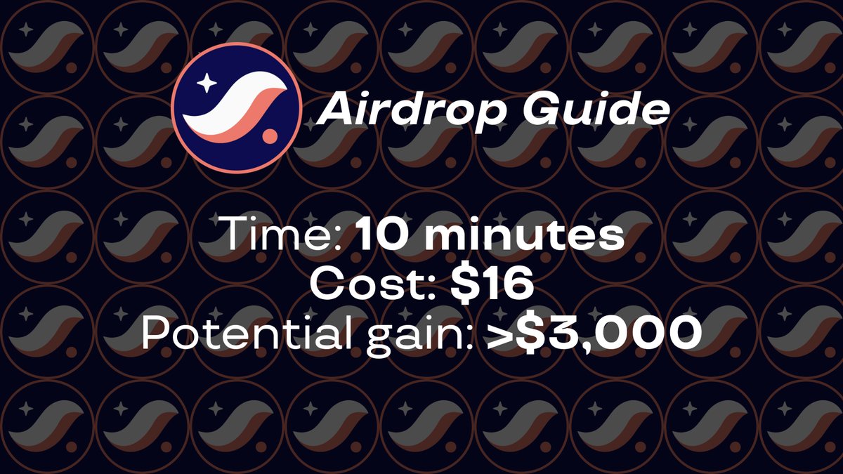 rektfencer's tweet photo. Don't miss the $STRK airdrop because it might be one of the biggest airdrops ever!

Time: 10 minutes
Cost: $16
Potential gain: >$3,000

Check out the airdrop strategy with 6 Starknet quests below 👇🧵 https://t.co/WwtILXcUEX