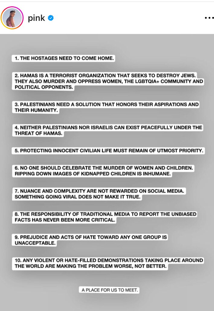 Pink. 10.4 mil volgers