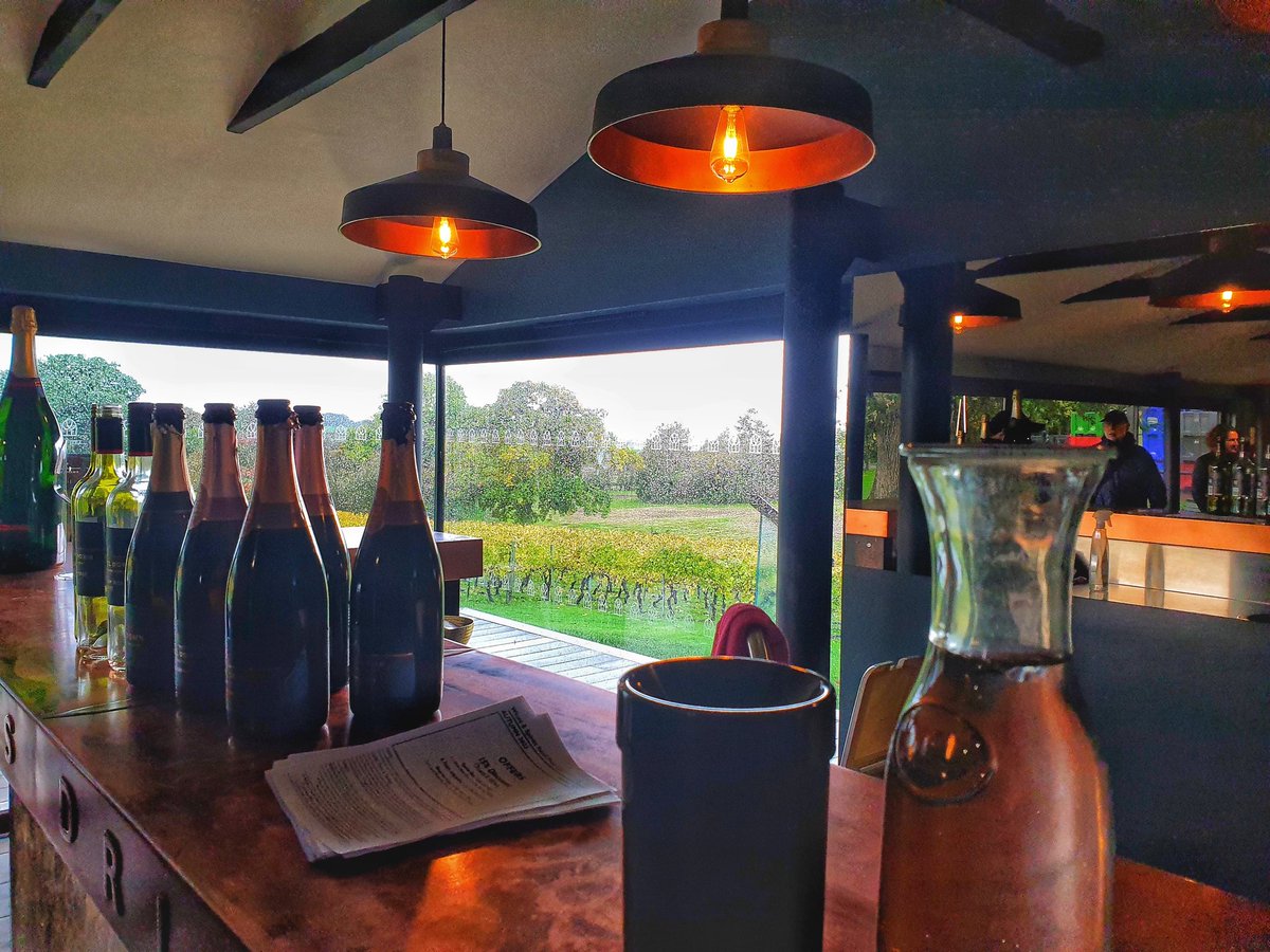 I had a lovely afternoon  @ChapelDownWines for the tour and wine tasting . Rain tried, but didn't stop us getting into Kent. Highly recommend. #chapeldown #wine #visitkent #kent #sundayvibes #dayout