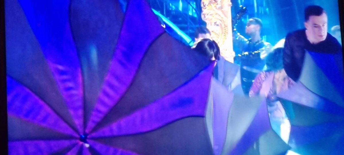 kag6maths's tweet image. Loving the @OGATrust brollies on the #SCD2023 #groupdance #StrictlyComeDancing tonight! @juliefslater @melmaths