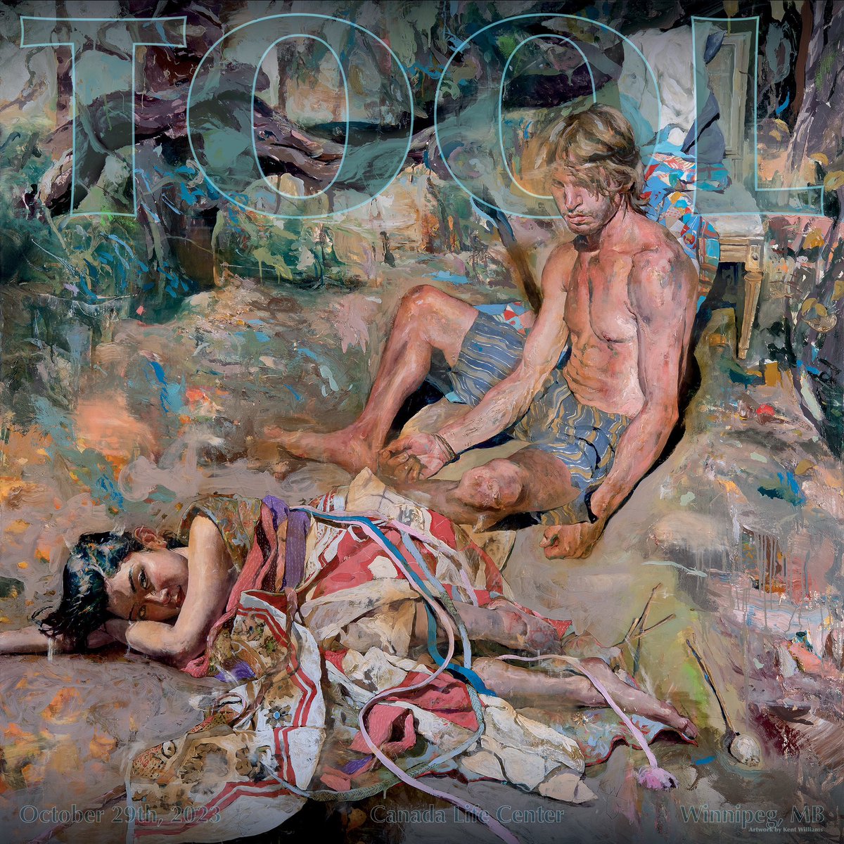 Tonight, we’re in Winnipeg, MB at the <a href="/CanadaLifeCtr/">Canada Life Centre</a> with <a href="/beans_steel/">steel beans</a>! Don’t forget to grab tonight’s special 24” x 24” square limited show poster, with art from <a href="/KentWms/">Kent Williams</a>.