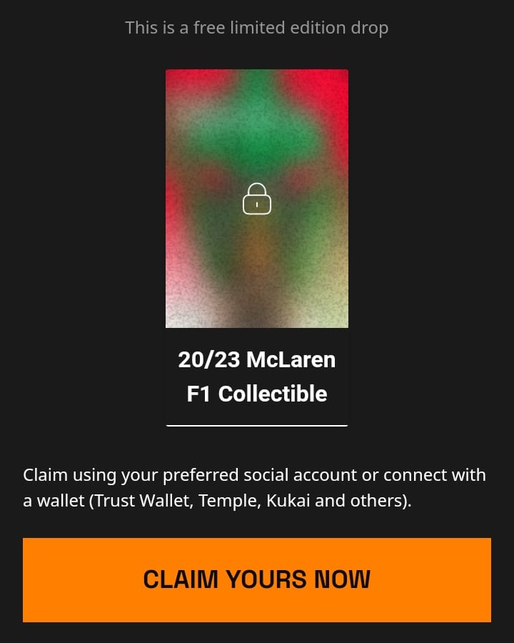 McLaren_NFT's tweet image. 