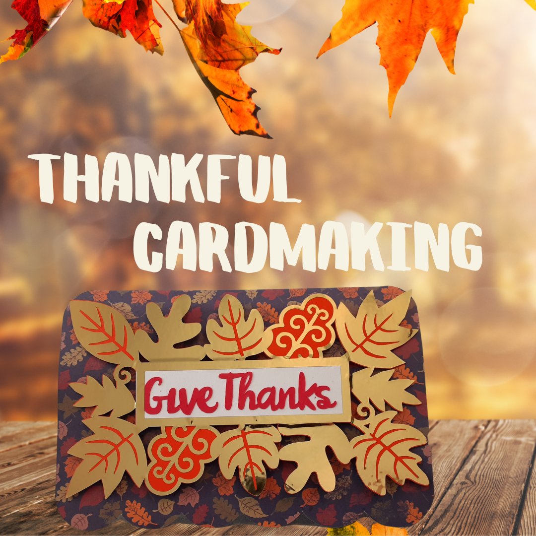barbarabushlib's tweet image. Come and learn how to create a beautiful card to express your gratefulness to someone you love!
.
Happening November 6th @ 2:30PM. Register here ---&amp;gt;bit.ly/3S8poFB or call the branch at 832-927-7800.
#barbarabushlibrary #crafting #greetingcard #thankful #crafternoon