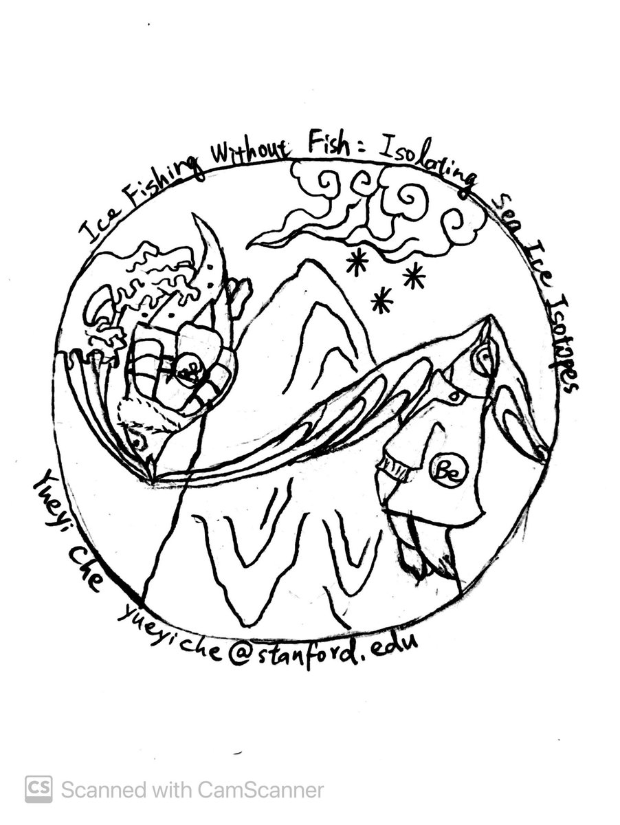 Weekend relaxation: I sketched up a mission patch for my #Antarctica project. #ScienceCommunication 

I wish I have the money to print 200 of these out as stickers and hand it to people.