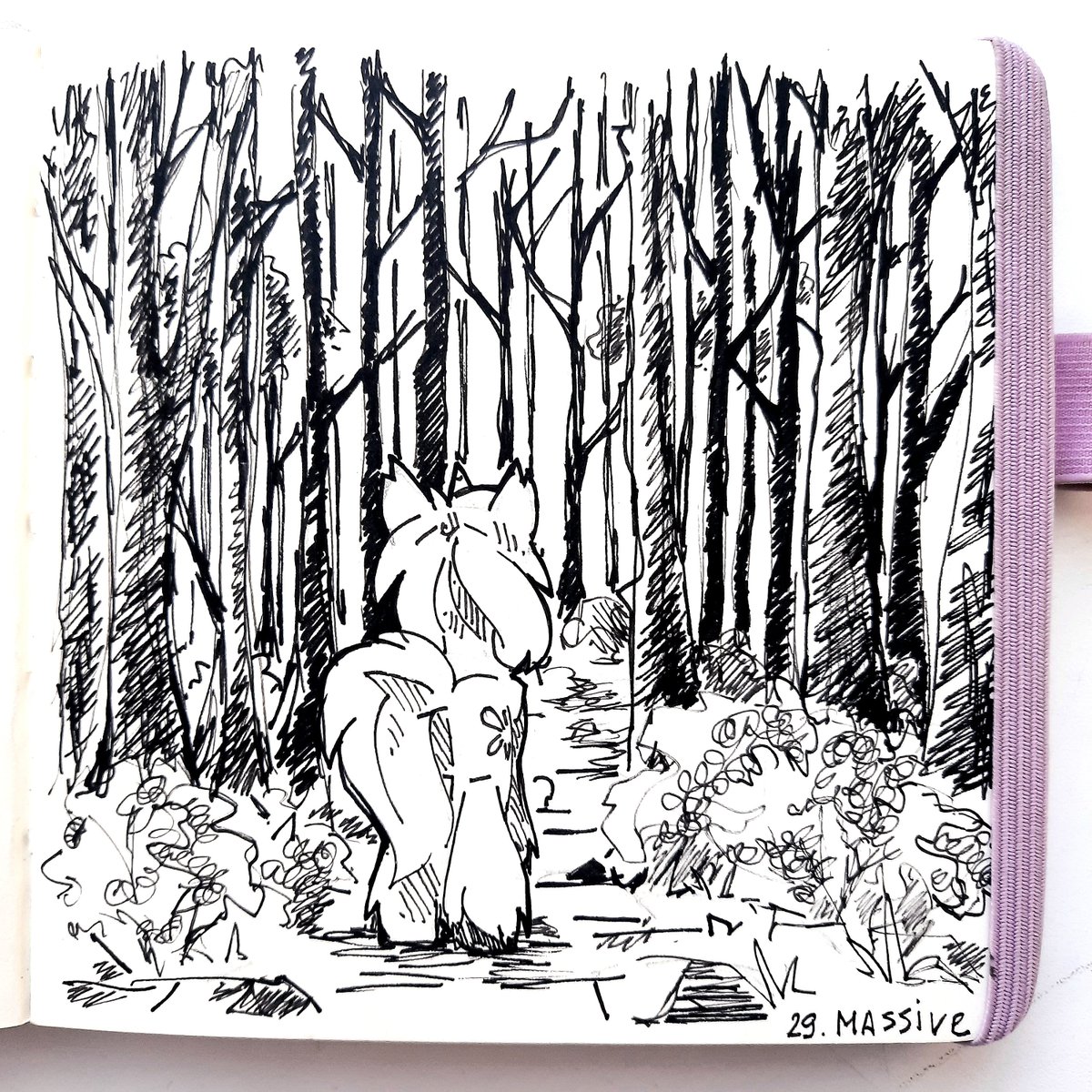 lilacclime's tweet photo. 29. Massive

#inktober inktober2023 https://t.co/i5hfP7MWjX