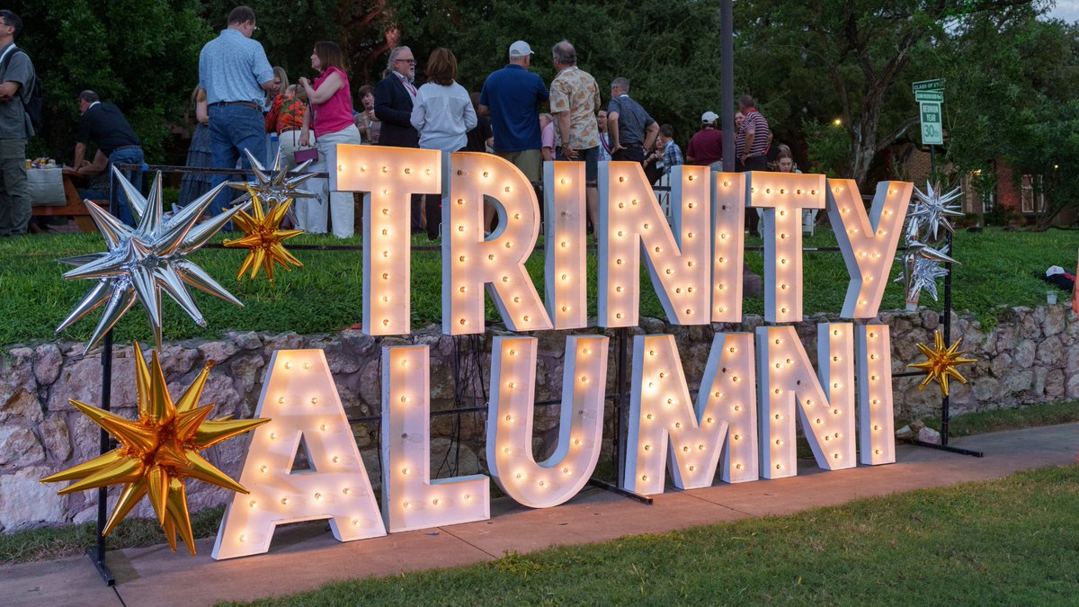 Trinity_U's tweet image. That’s a wrap! Although Alumni Weekend 2023 may be over, the memories and connections our Tigers made will last forever. Thank you to all who helped make this weekend special.

@TrinityUAlumni #TUAlumniWeekend