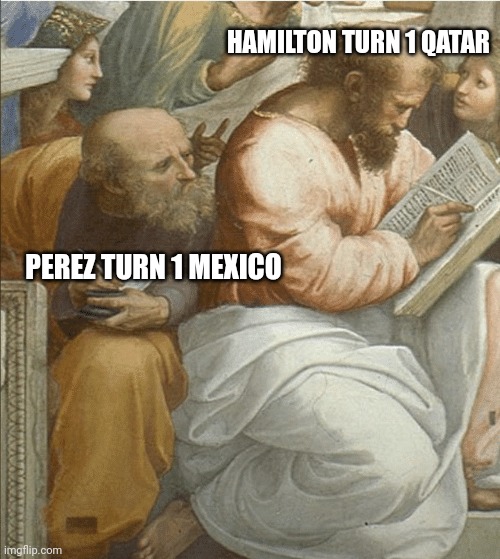 f1trollofficial's tweet photo. Perez just copied Hamilton https://t.co/MKoaHofuG5
