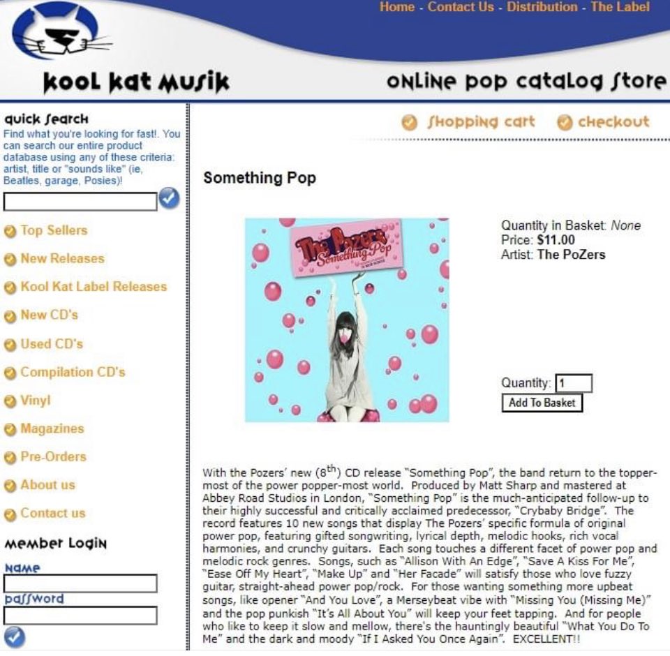 thepozers's tweet photo. The Pozers new CD 💿 ‘Something Pop’ is available on Kool Kat Musik. Thanks🙏 Ray Gianchetti.
https://t.co/887XtWbbDg
#thepozers
#somethingpop
#powerpop
#independentartist #indy #pop #postpunk #newmusic #emergingartist #indieartist #indie #alternativemusic
#koolkatmusik https://t.co/cyG5MuUUj4