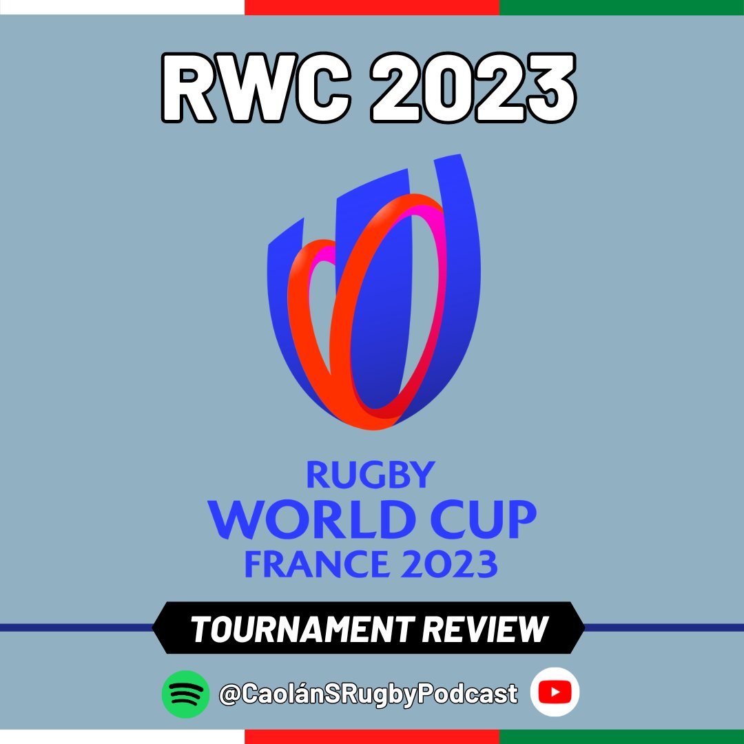 Caolan_Scully's tweet image. New Podcast 🎙️RWC 2023 Tournament Recap 

After over 40 poodcasts and 43 guests; @HuwGriffinRugby, @Ringo26 &amp;amp; @AH_David joined me to recap this captivating final and stellar tournament that unfolded

Enjoy 👉 podcasters.spotify.com/pod/show/caola…