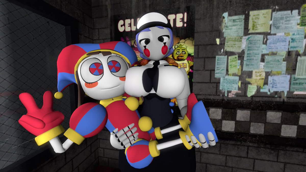 Stuff_Bot1's tweet photo. Pomni & Stuff Bot 2 (sfm)
First rendering with my new characters, normally I would've had the nsfw model for pomni but probably in the future I will. Hope you like it π
#nsfw #sfw #stuffbot #staffbot #fnaf #Pomni #PomnidigitalCircus #sfm #3DModel @FnafNightbot https://t.co/qTwGTskBKl