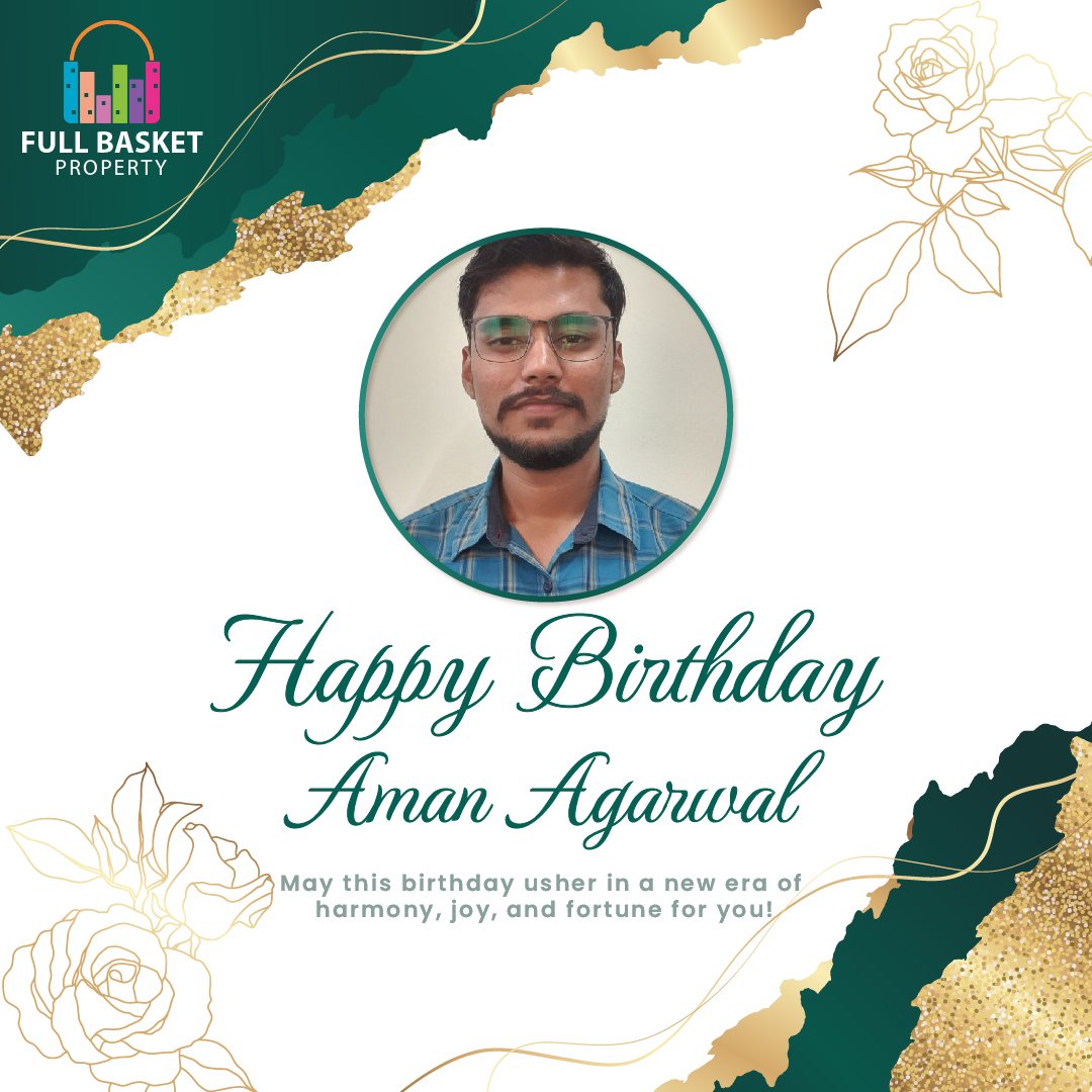 FBPTweets's tweet photo. FBP wishes you a very Happy Birthday to our very talented Mr. Aman Agarwal. May your birthday brings you many happy reasons to celebrate.
Stay Blessed Always! https://t.co/Boq4CHEr10