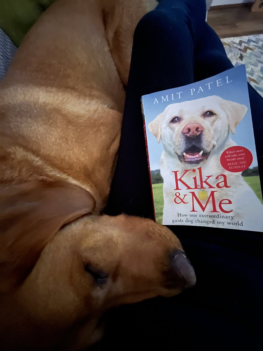 Laura Taylor (@greengirl758) on Twitter photo Just finished this amazing book <a href="/BlindDad_Uk/">Dr Amit Patel</a> 👏🏻 #Dogs are amazing in themselves but this story just shows how incredible they are, in particular <a href="/guidedogs/">Guide Dogs</a> and the daily encounters & obstacles faced. Amit, you are incredible too, an inspiration 🤩 Thank you 🙏🏻 #kika&me #Reading Just finished this amazing book <a href="/BlindDad_Uk/">Dr Amit Patel</a> 👏🏻 #Dogs are amazing in themselves but this story just shows how incredible they are, in particular <a href="/guidedogs/">Guide Dogs</a> and the daily encounters & obstacles faced. Amit, you are incredible too, an inspiration 🤩 Thank you 🙏🏻 #kika&me #Reading