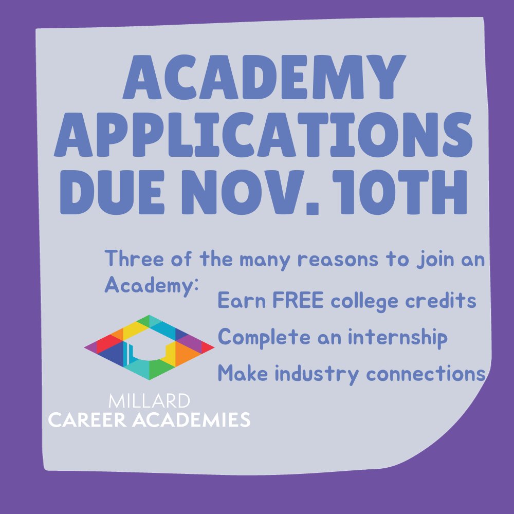 Millard Career Academies tweet media